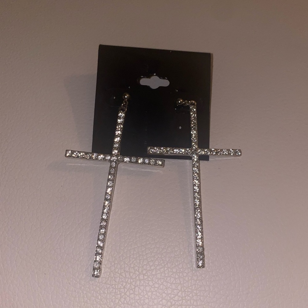 NWT Cross earrings